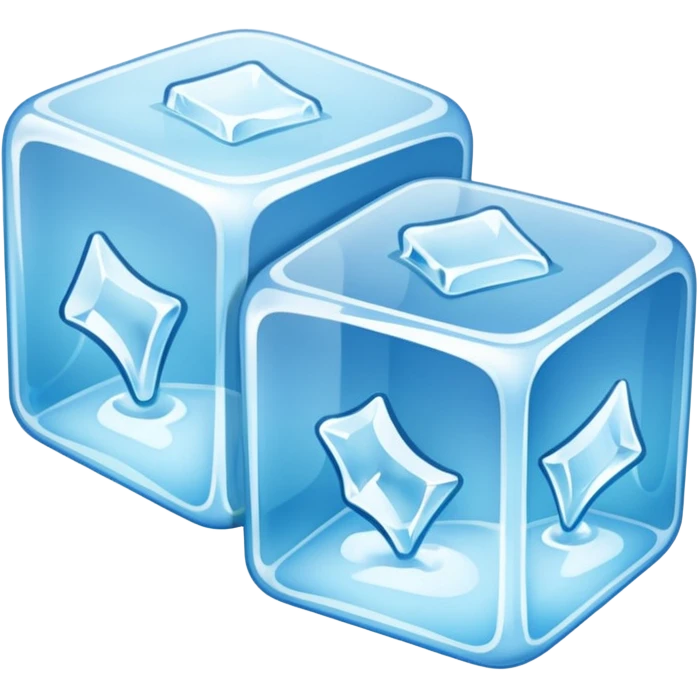 ice cubes emoji