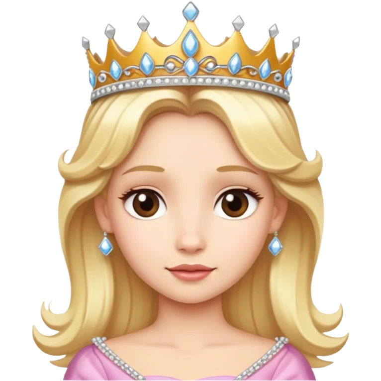 Princesa rubia  emoji