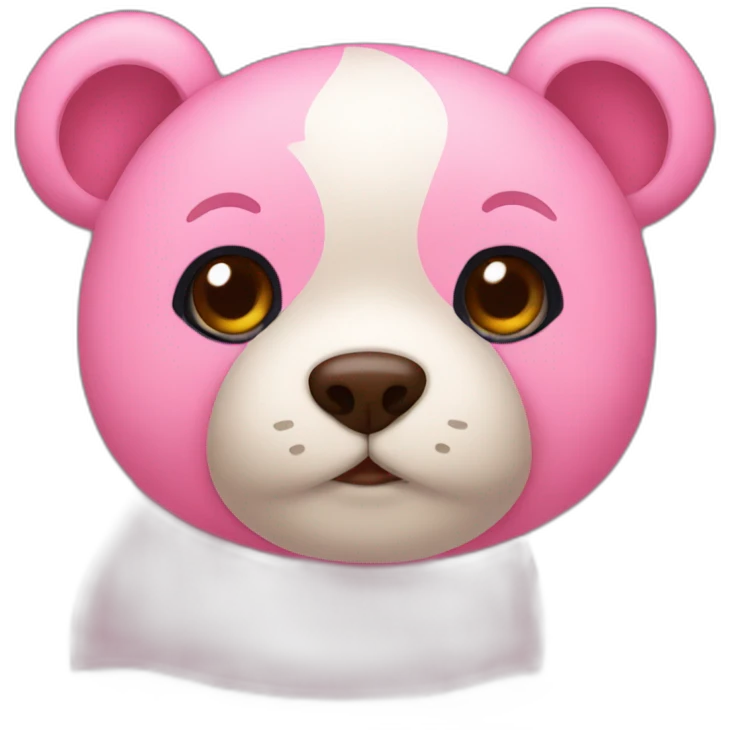 Osito rosa   emoji