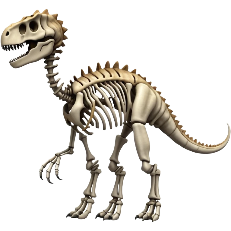 a huge dinosaur skeleton 🦕 emoji