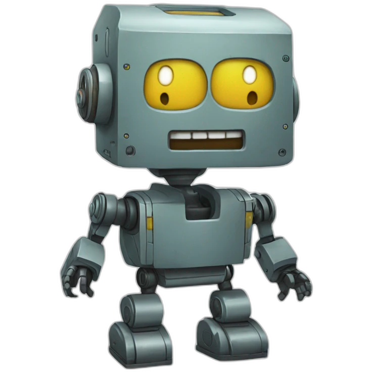Omer Simpson robot emoji
