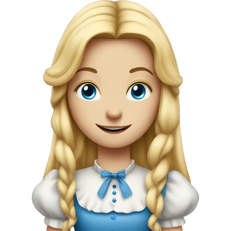Alice in Wonderland emoji