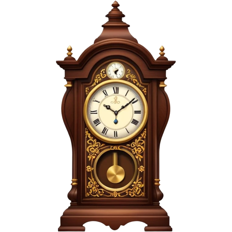 Grandfather's old clock emoji