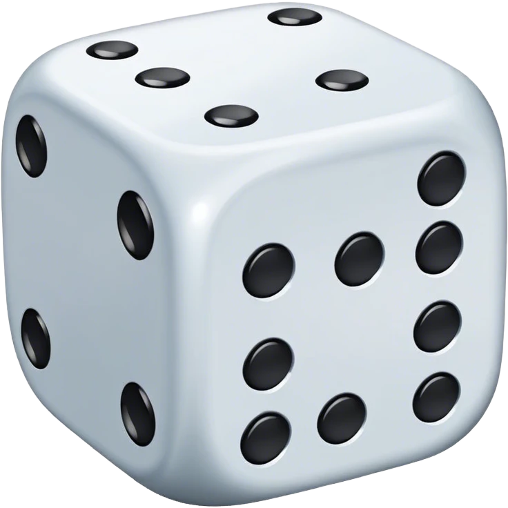 Dice  emoji