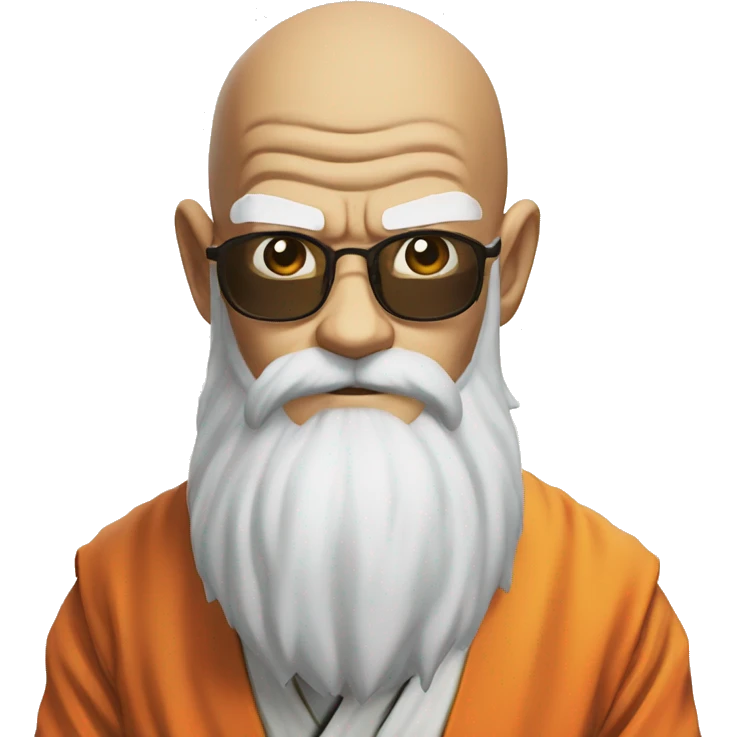 master roshi dragon ball emoji