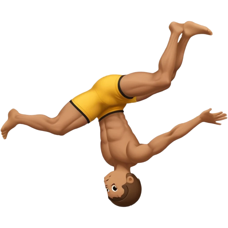 Заднее сальто emoji