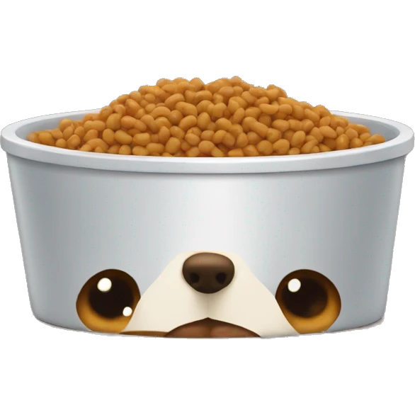dog food bowl emoji