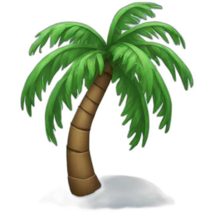 palmtree in winter emoji