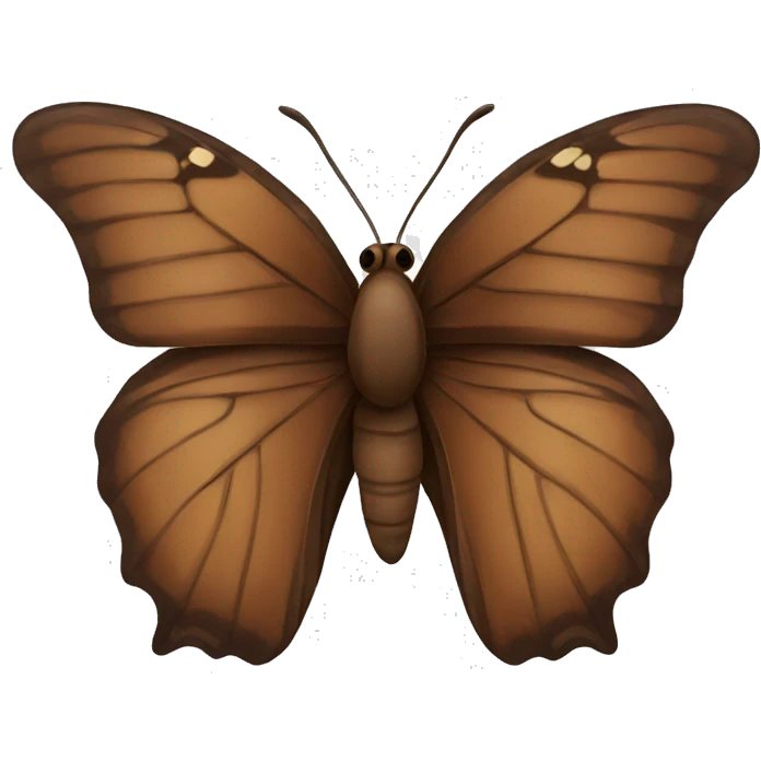 Brown butterfly  emoji