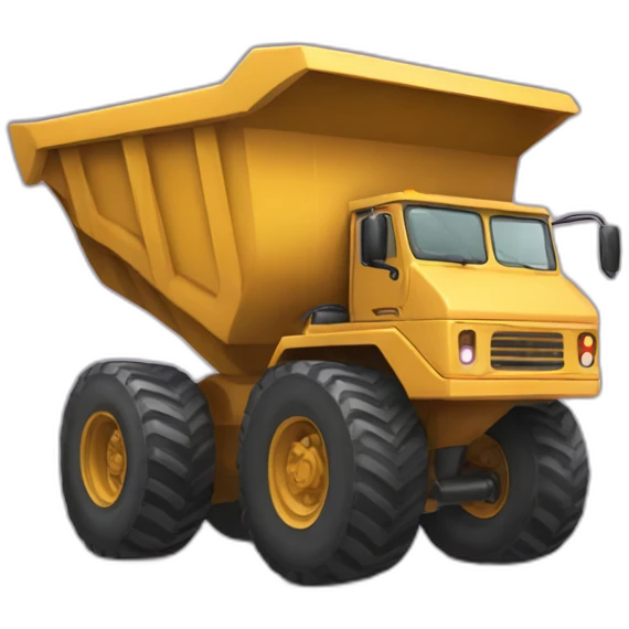 Big dumptruck woman emoji
