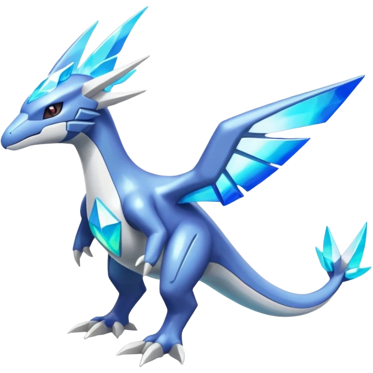 Shiny Exotic Colorful Epic Rare Latios-Kyurem-Dialga-Pokémon-Fakémon-creature emoji