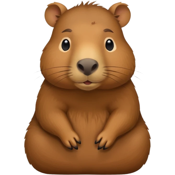 Capybara emoji