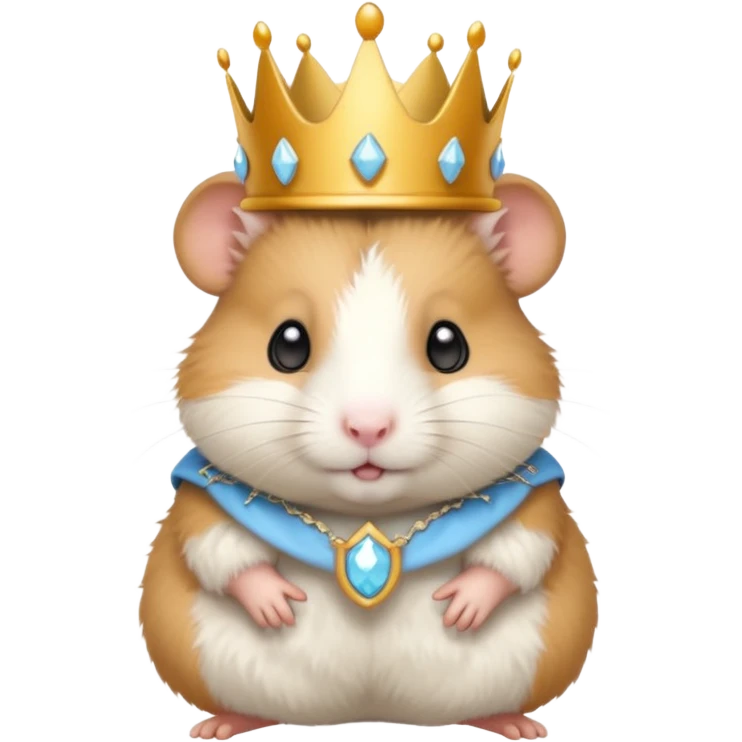 princess hamster emoji