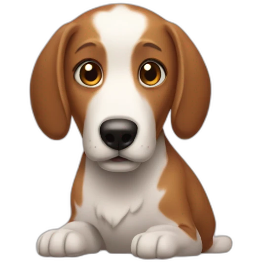 glue dog emoji