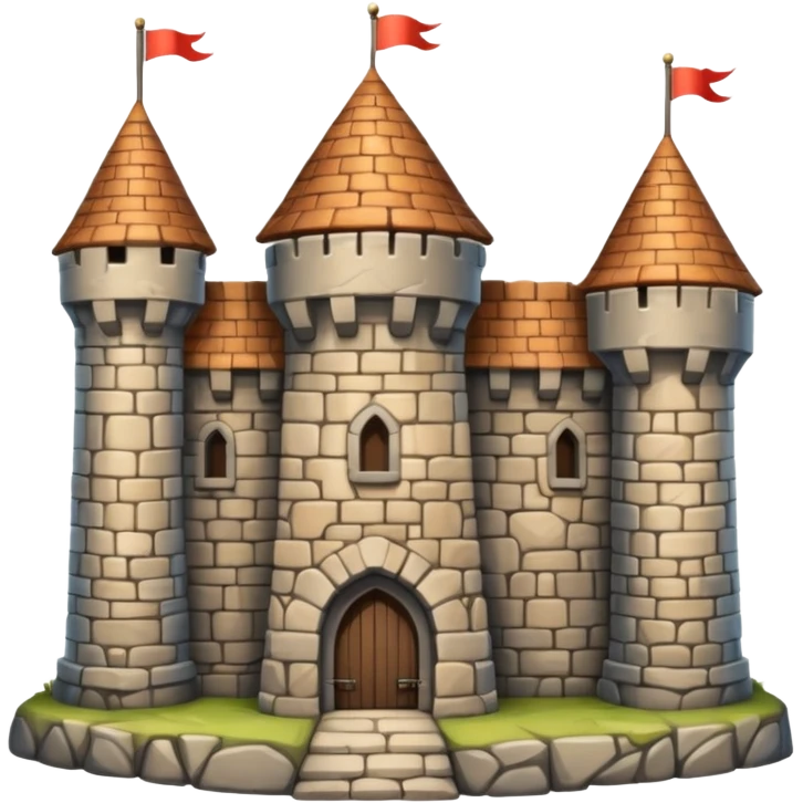 old castle  emoji