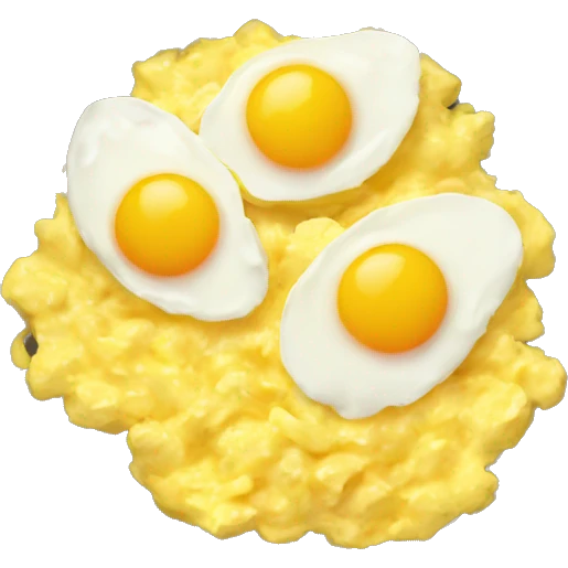 Scrambled eggs  emoji