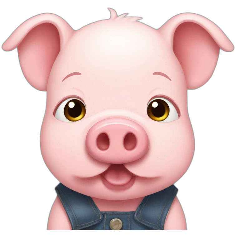 cute-pig-that-looks-like-a-dad emoji