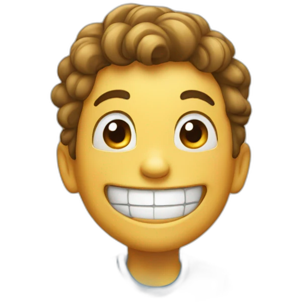 a kid laughing hard emoji