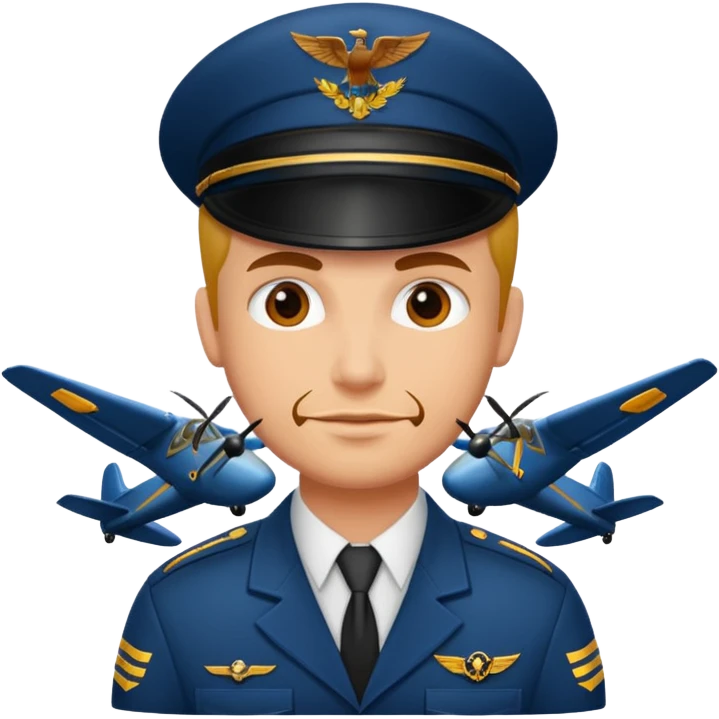 tattooed pilot  emoji
