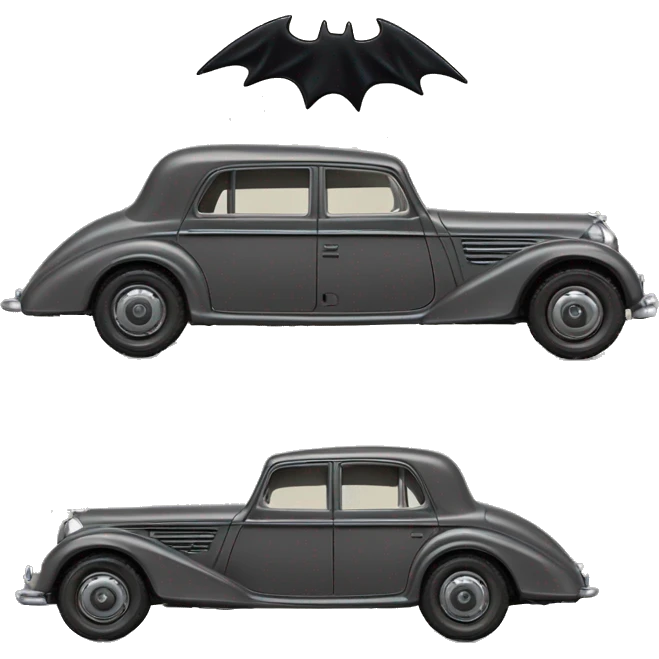  Batman’s 1943 hot wheels WW2 Mercedes German Staff Officer’s 4-door Car emoji