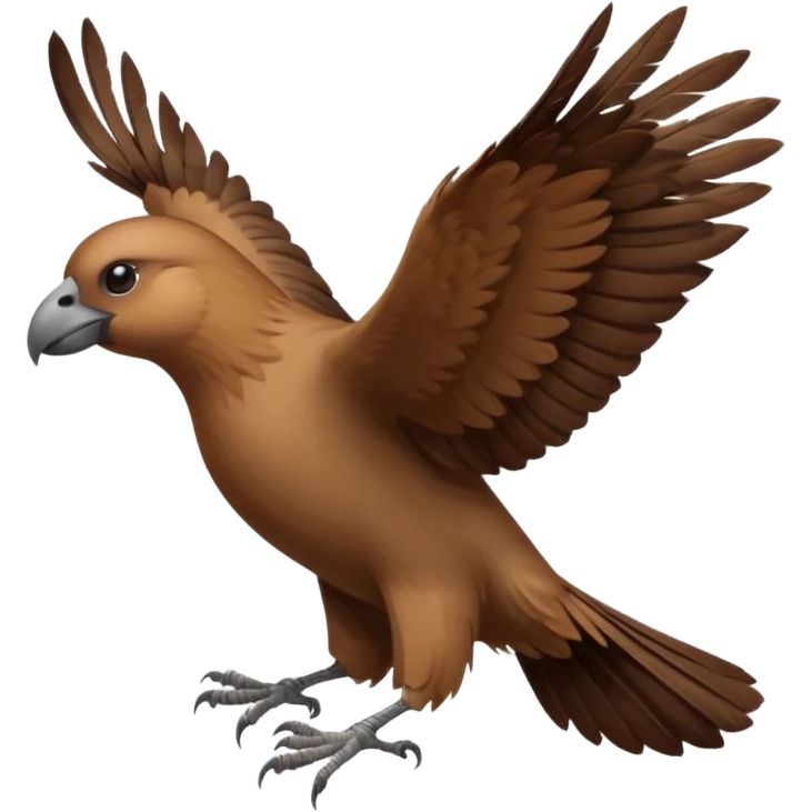 Oiseau qui fais caca en plein vol emoji