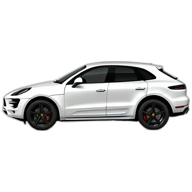 Chalk White Porsche Macan S emoji