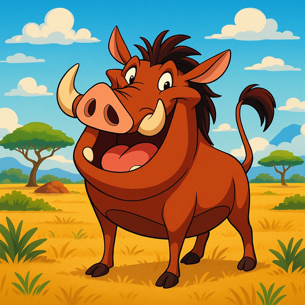 Pumbaa emoji