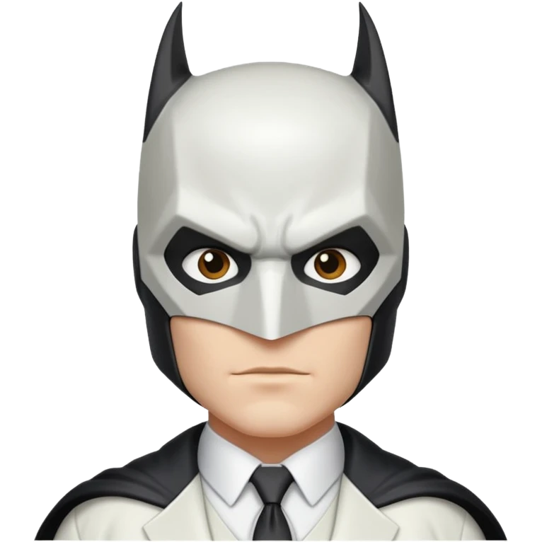 batman white emoji