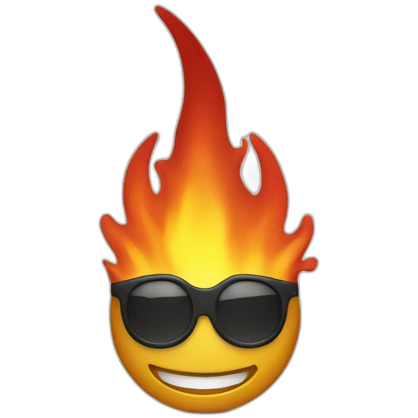 vtex pegando fogo emoji