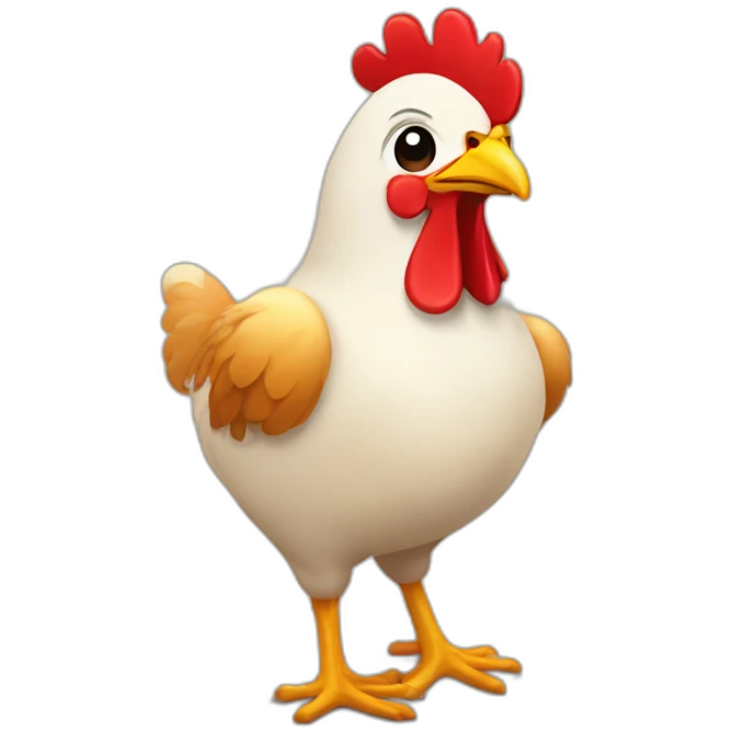 loverly chicken emoji