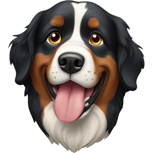 Bernese mountain dog emoji