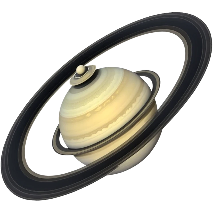 3d style saturn emoji