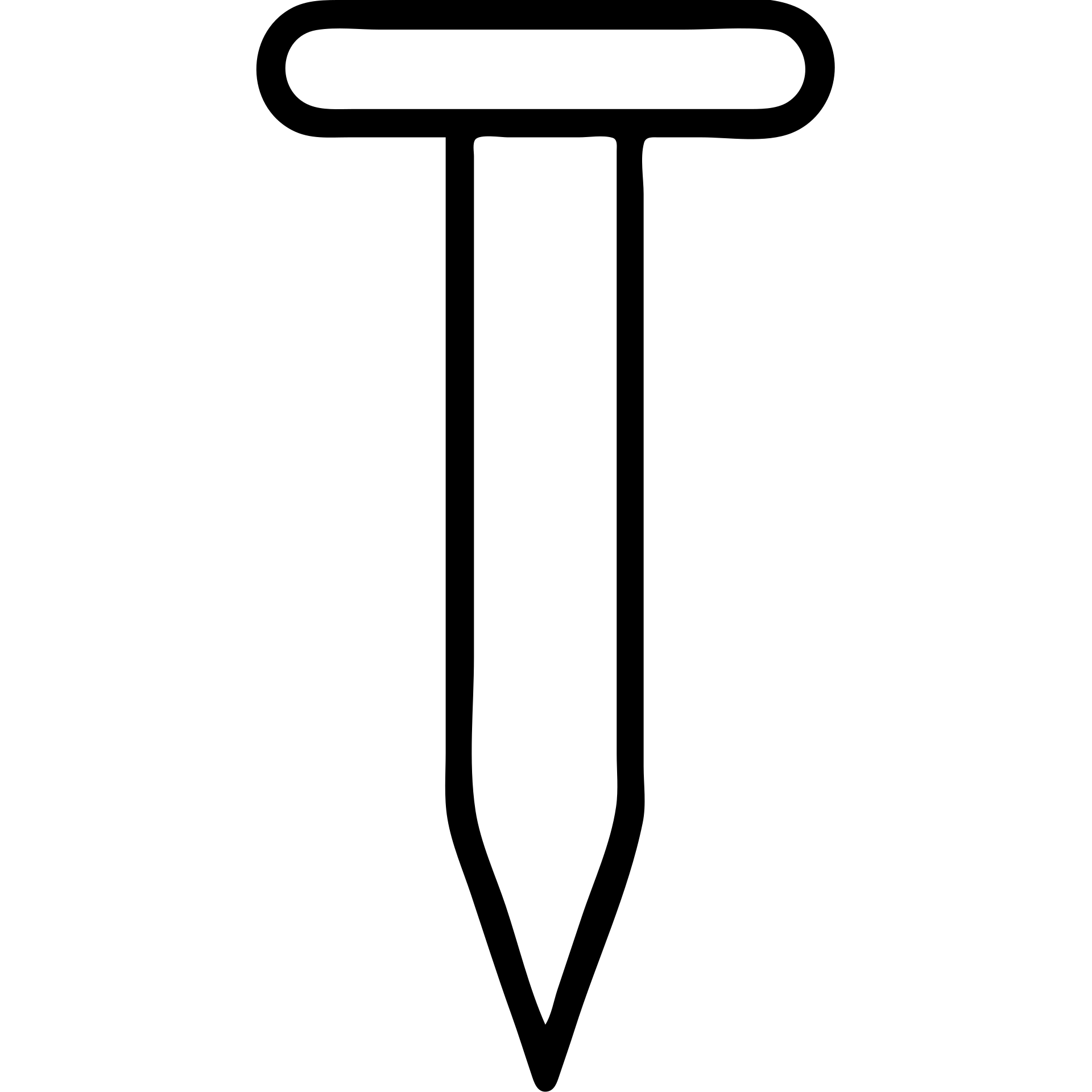 outlined metal wall nail icon emoji