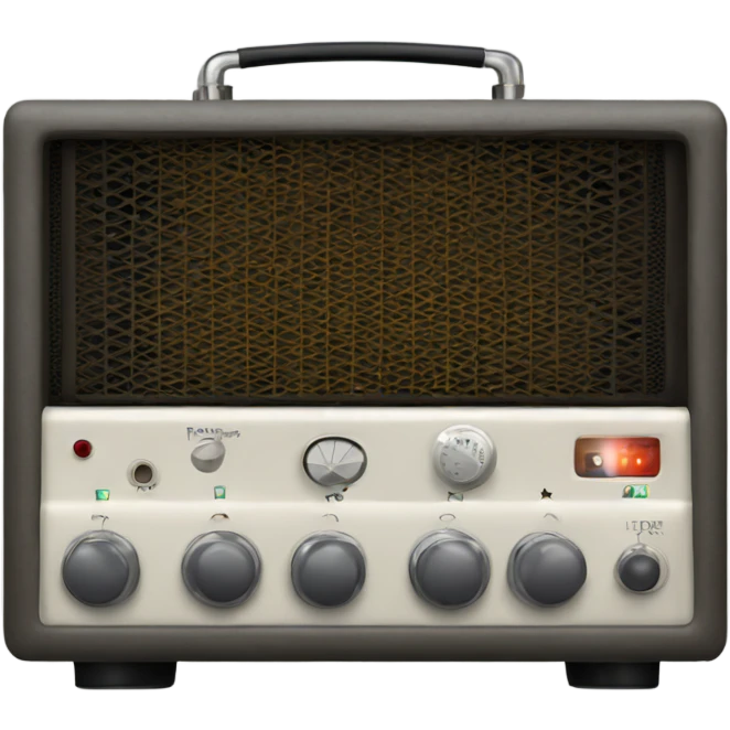 tube amplifier emoji