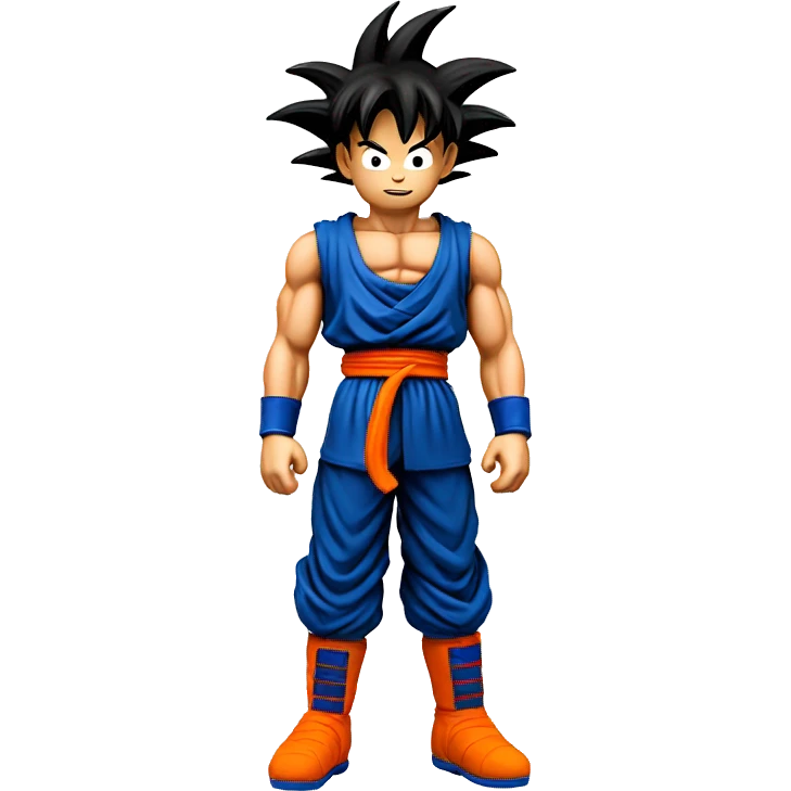 Goku on model emoji