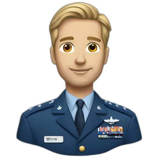 Air Force pilot emoji