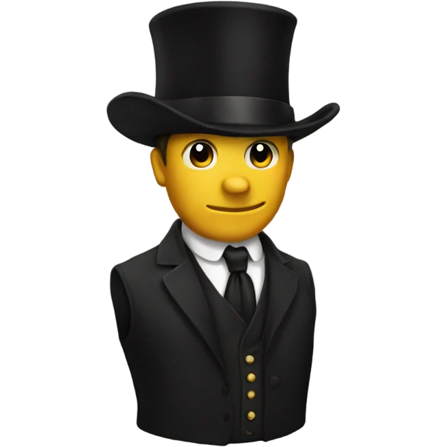 tophat emoji