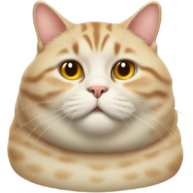 Fat cat emoji