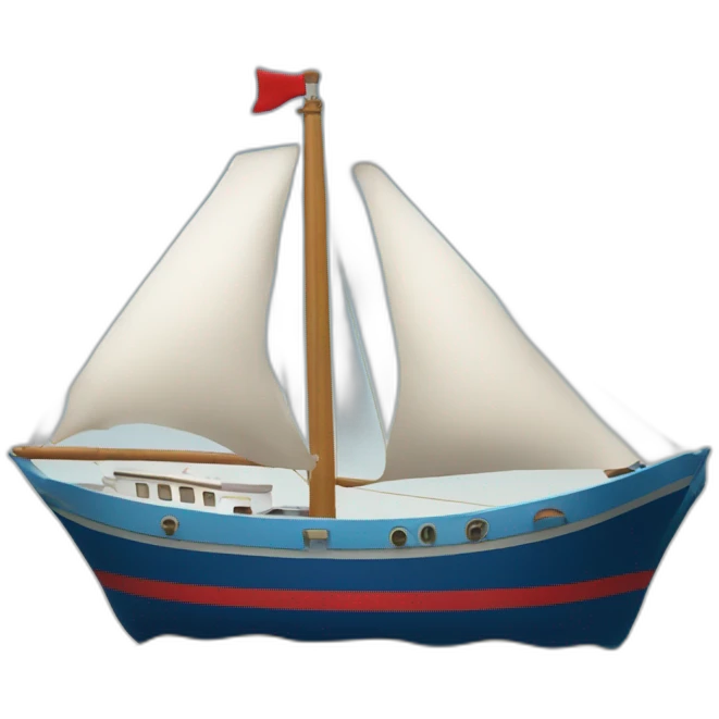 bateau dans un bouteille emoji