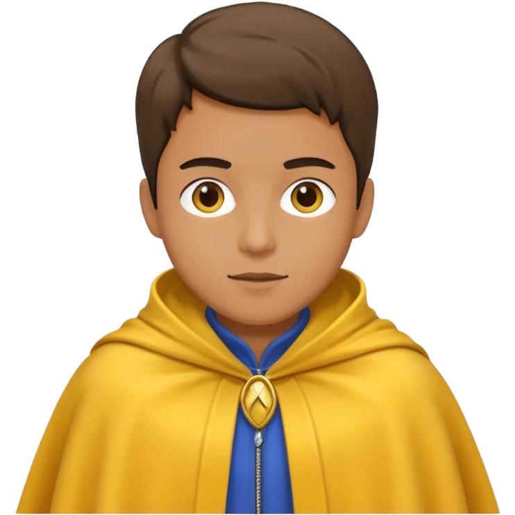 yellow cape inspired by Peaky Blinders emoji