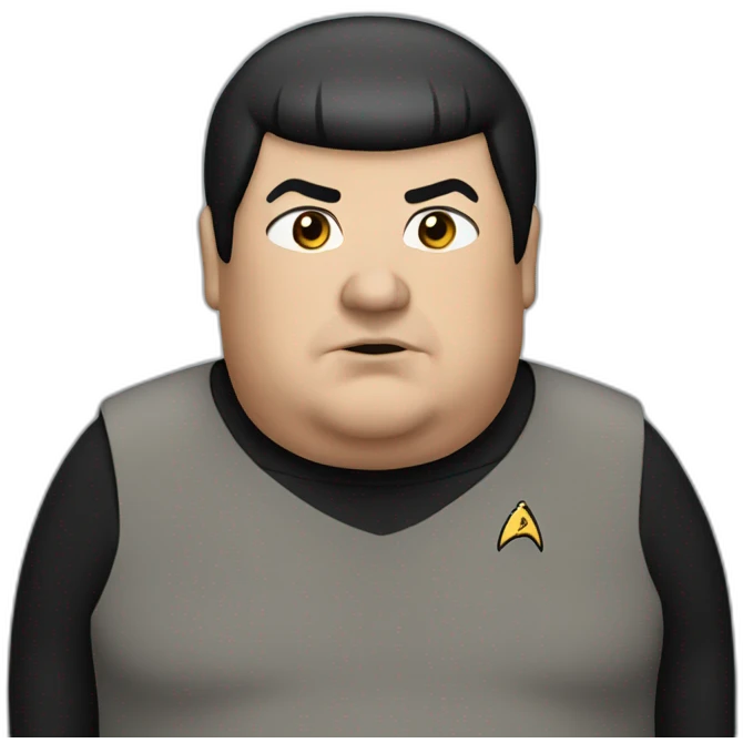 Fat Spock emoji