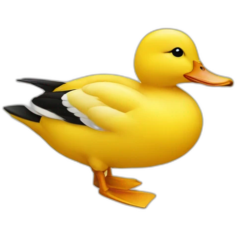 Yellow-duck emoji