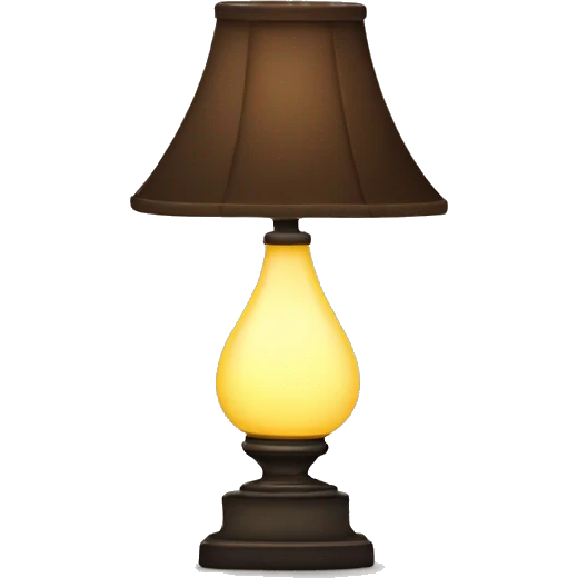 Lamp emoji