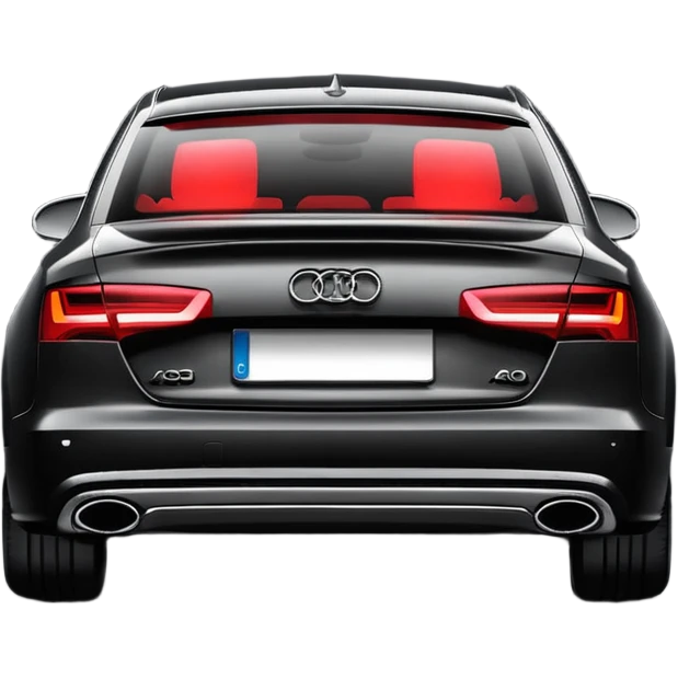 Plakasiz audi a6 arkasi emoji