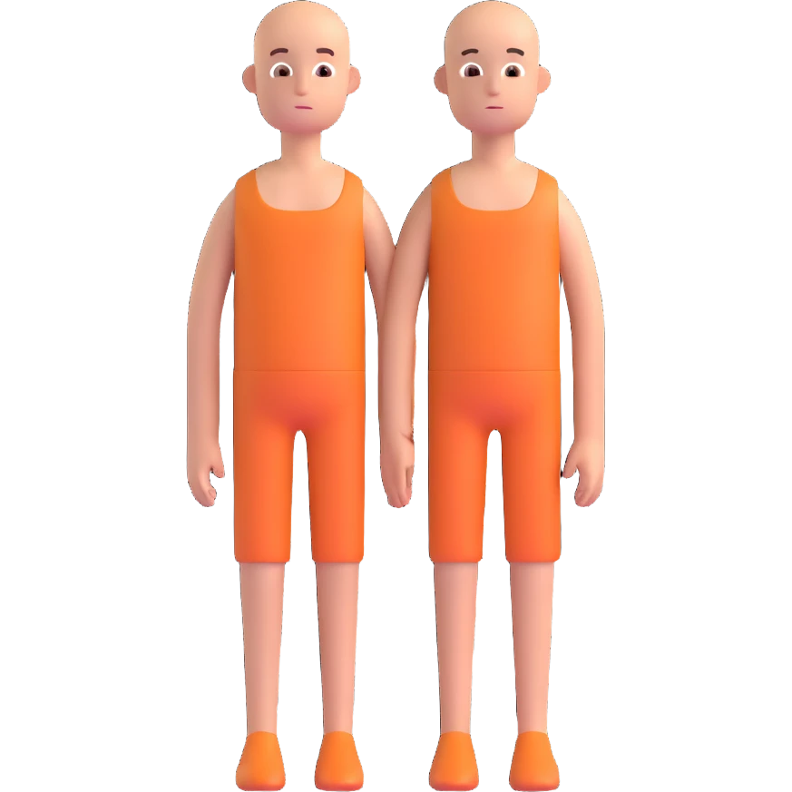 a person with no arms emoji
