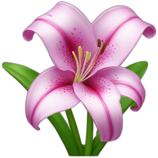 Lilly flower emoji