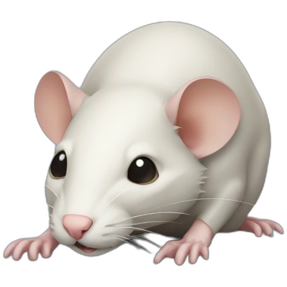 flattened nyc rat emoji
