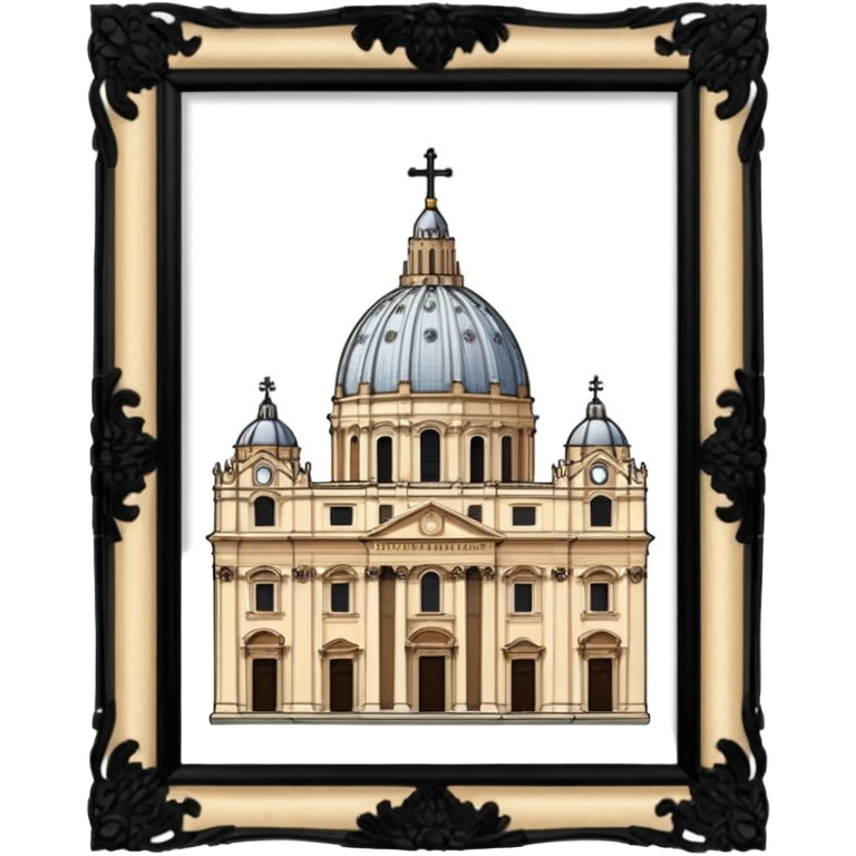 saint peter's church rome no frame emoji