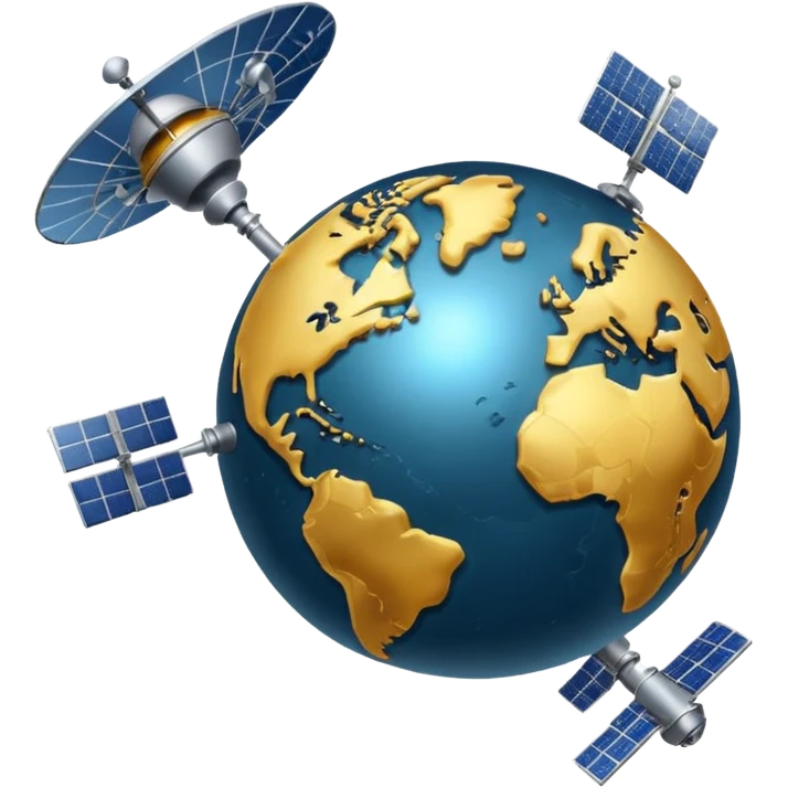 GPS-satellite system emoji