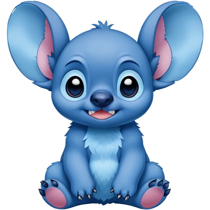 Stitch cartoon 
 emoji